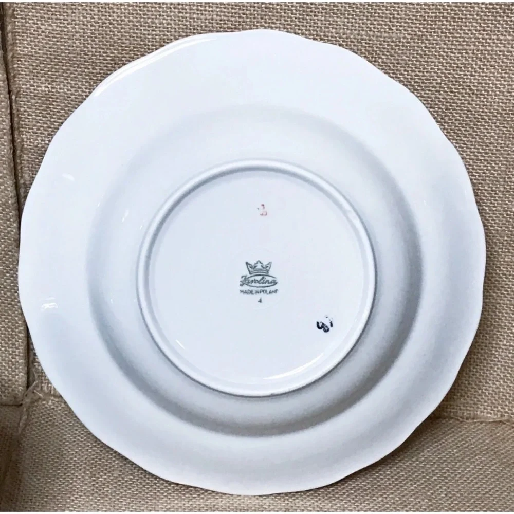Vintage Favolina China Candia Floral Soup Cereal Bowls Cottage Fairy Core Poland